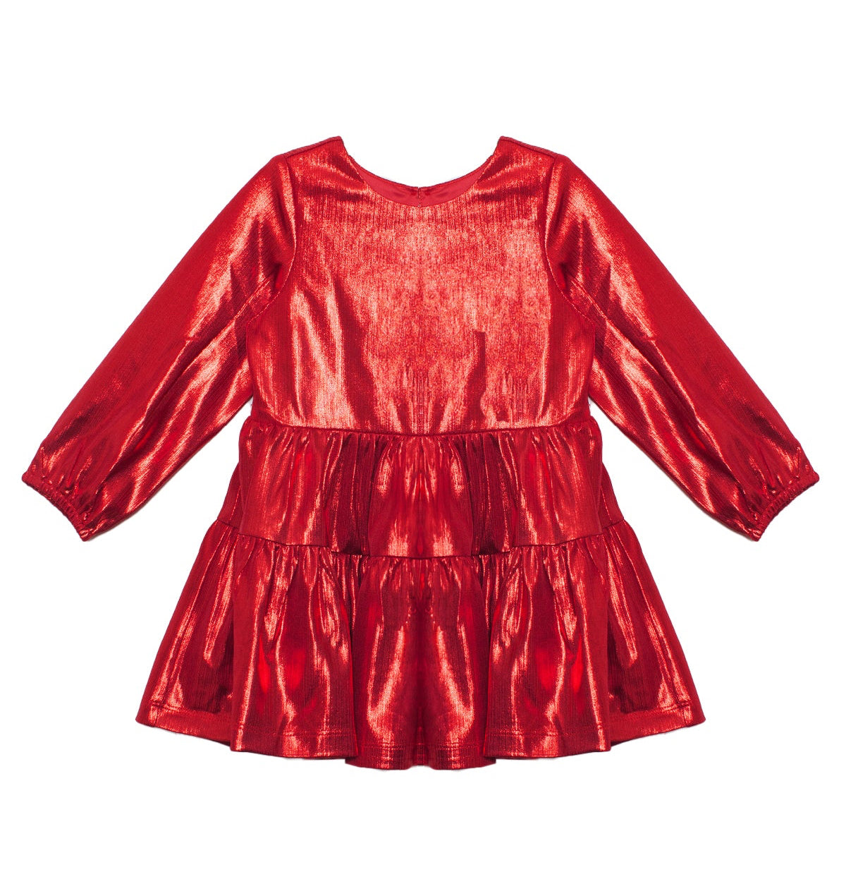 Ruby Red Dress - Doodlebug's Children's Boutique