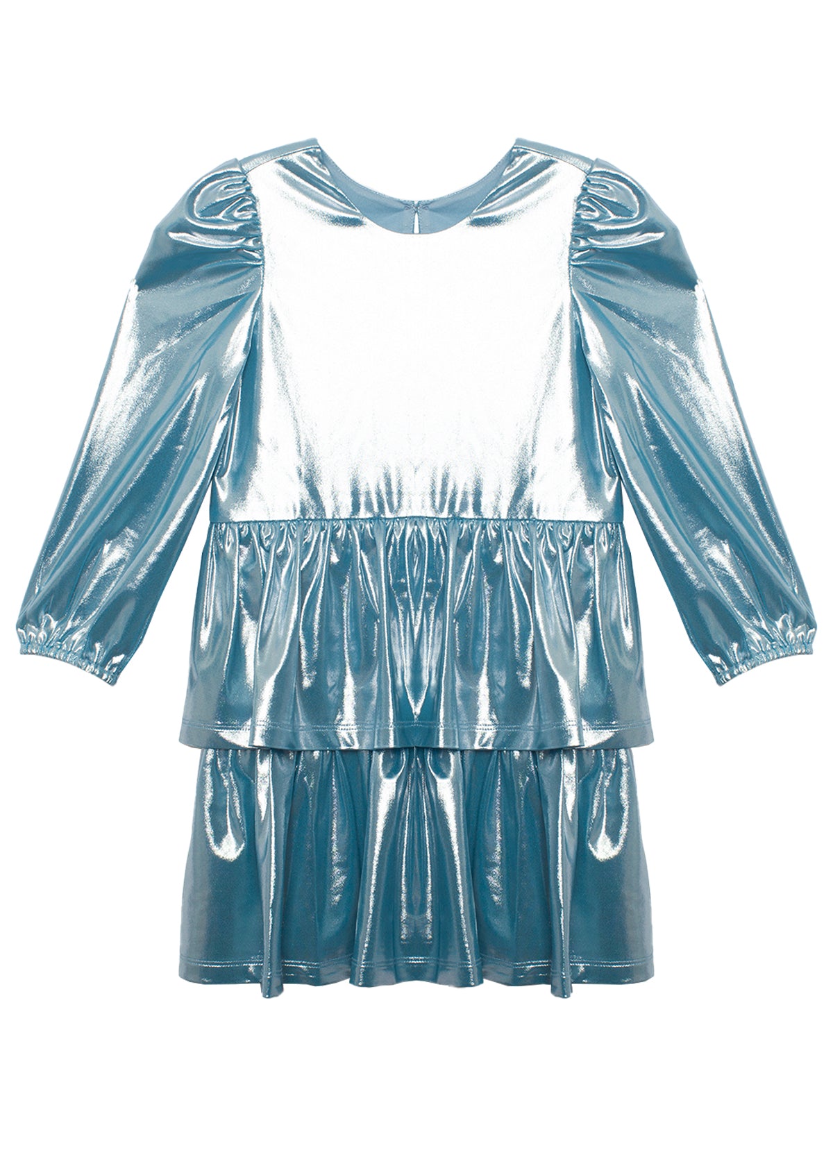 Blue Stardust Dress - Doodlebug's Children's Boutique