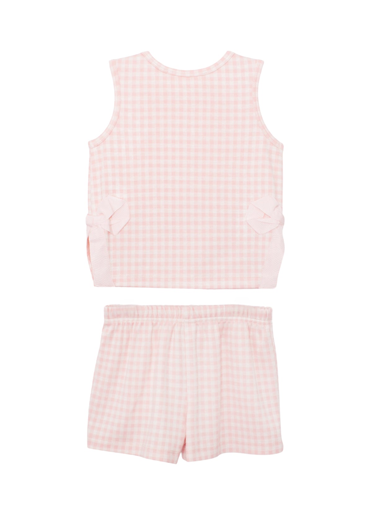 Pink Plaid Perfection Shorts Set