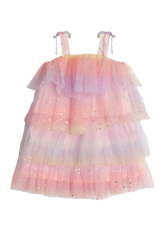 Rainbow Delight Dress  - Doodlebug's Children's Boutique