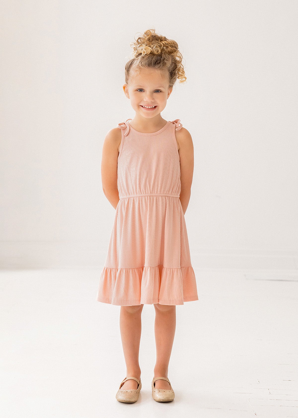 Pink Petals Dress  - Doodlebug's Children's Boutique