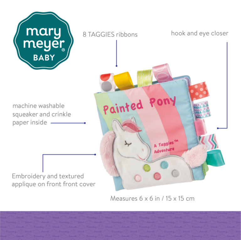 Taggies Painted Pony Soft Book - Doodlebug's Children's Boutique