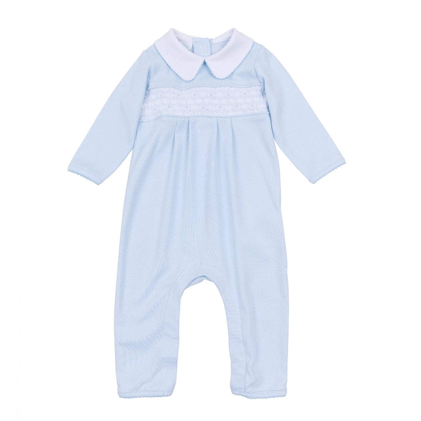 Walker's Classic Smocked Collared Playsuit