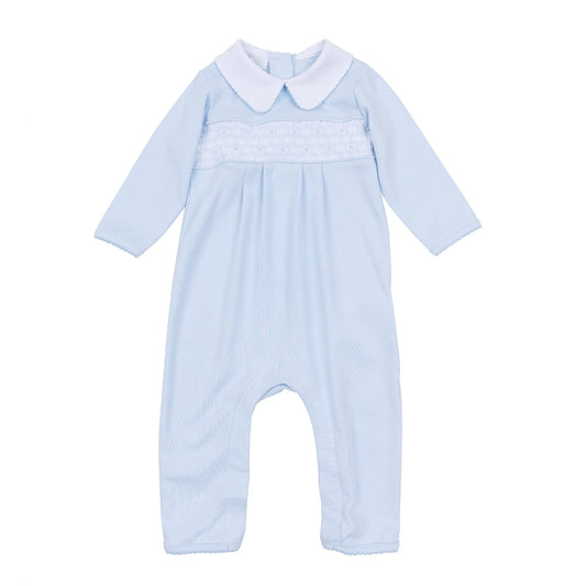 Walker's Classic Smocked Collared Playsuit