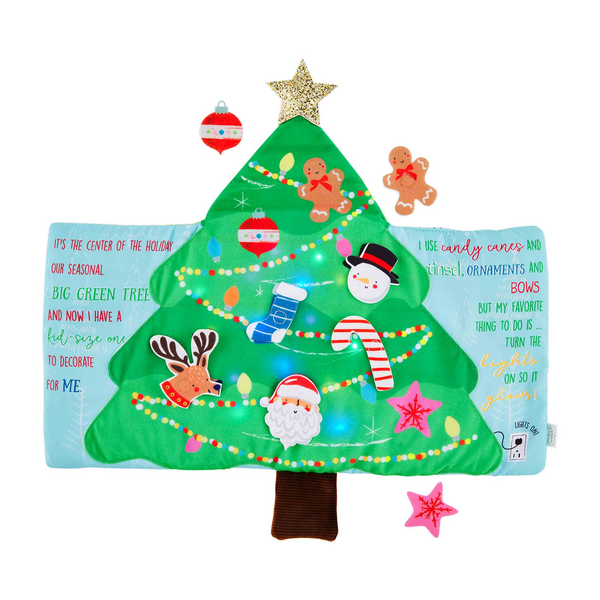 Decorate Your Christmas Tree Soft Book  - Doodlebug's Children's Boutique