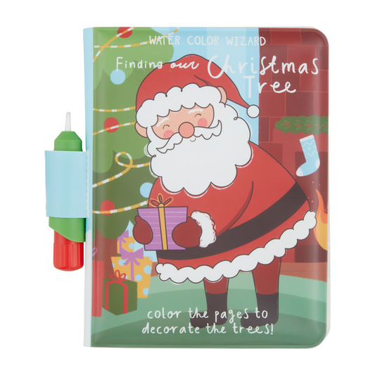 Santa's Tree Water Color Wizard Book  - Doodlebug's Children's Boutique