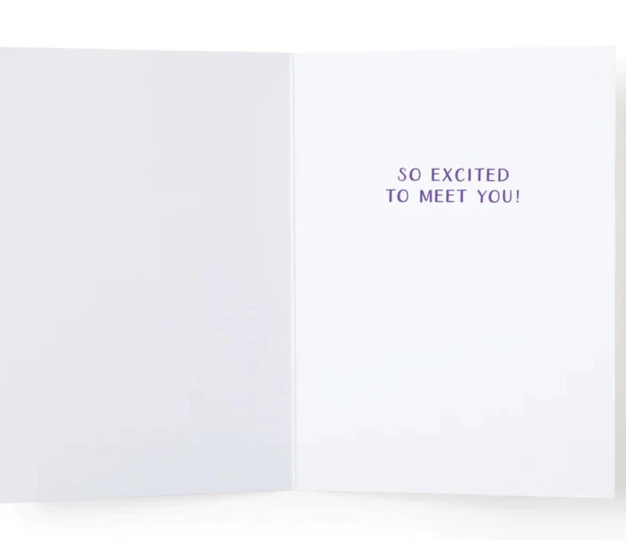 Welcome to the World Greeting Card - Doodlebug's Children's Boutique