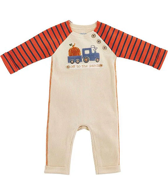 Off to the Patch Romper  - Doodlebug's Children's Boutique