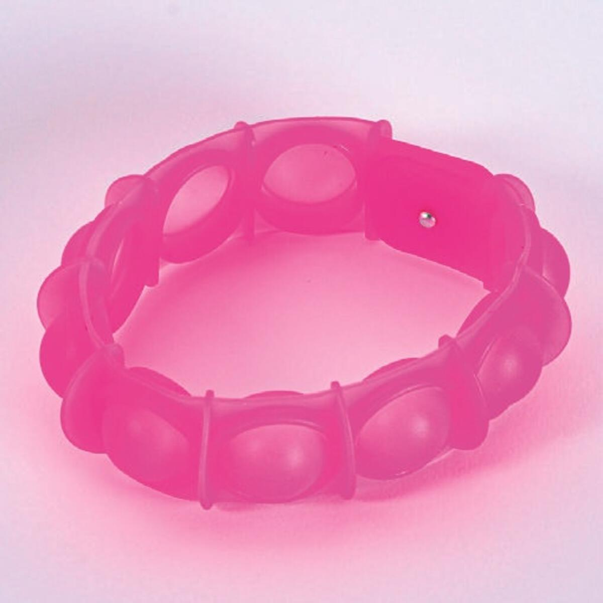 Pink Glow Bracelet  - Doodlebug's Children's Boutique