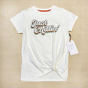Just Chillin' T-shirt  - Doodlebug's Children's Boutique