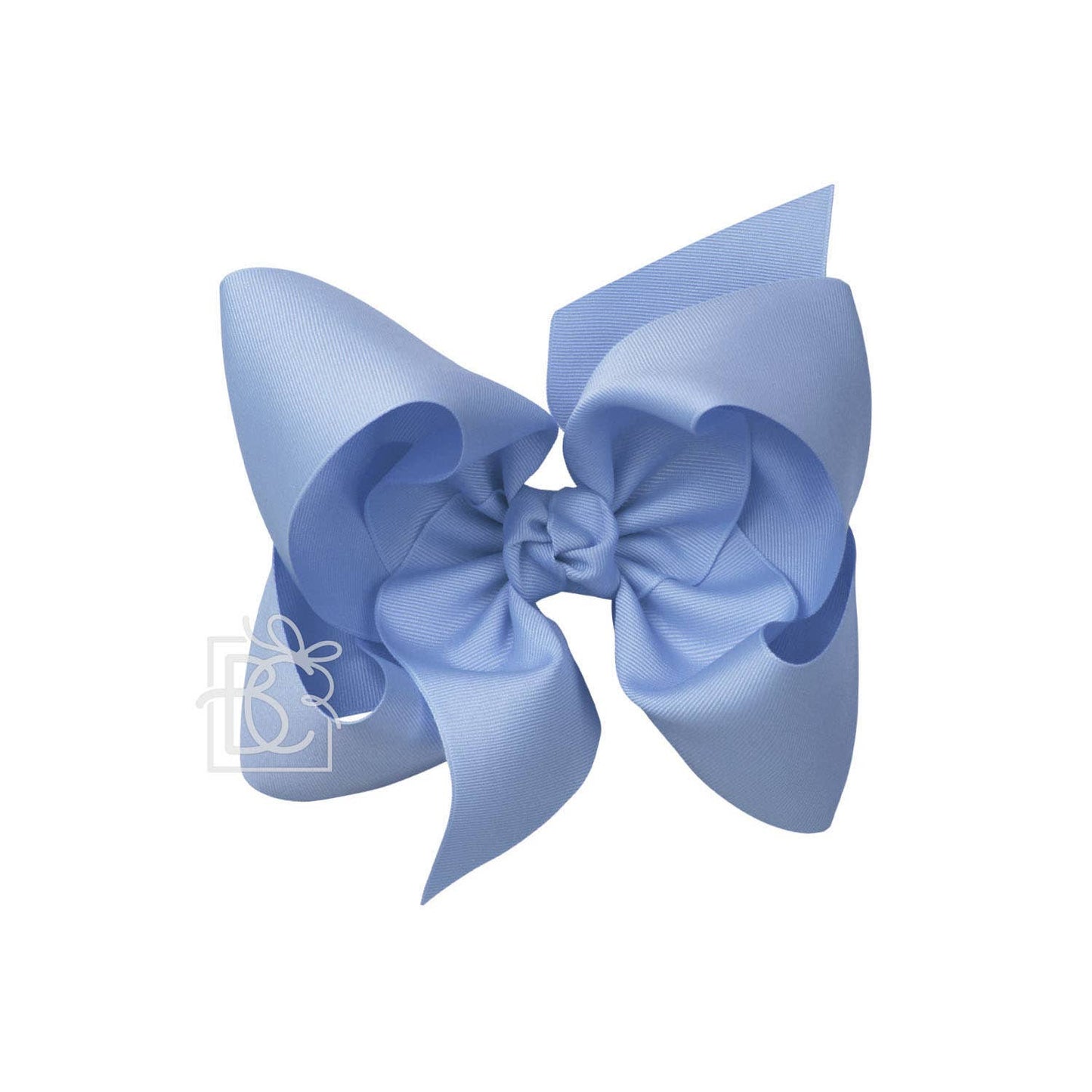 Texas Sized Bow in Bluebird  - Doodlebug's Children's Boutique