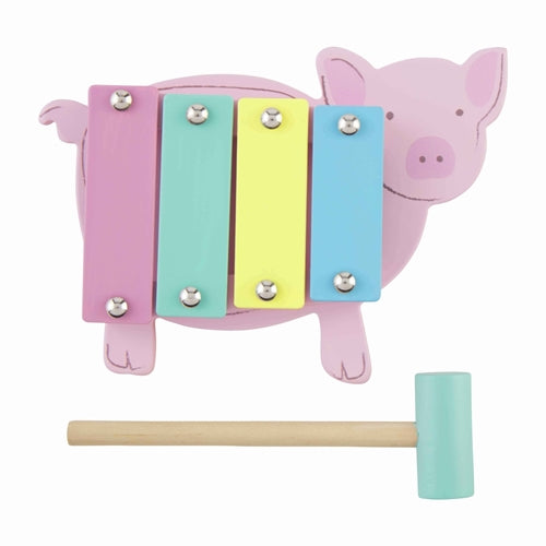 Pig Xylophone  - Doodlebug's Children's Boutique