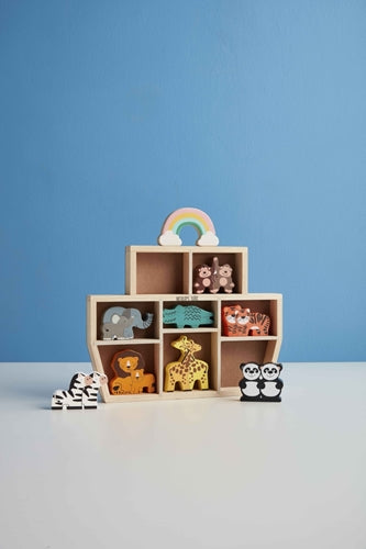 Noah's Ark Wood Toy Set  - Doodlebug's Children's Boutique