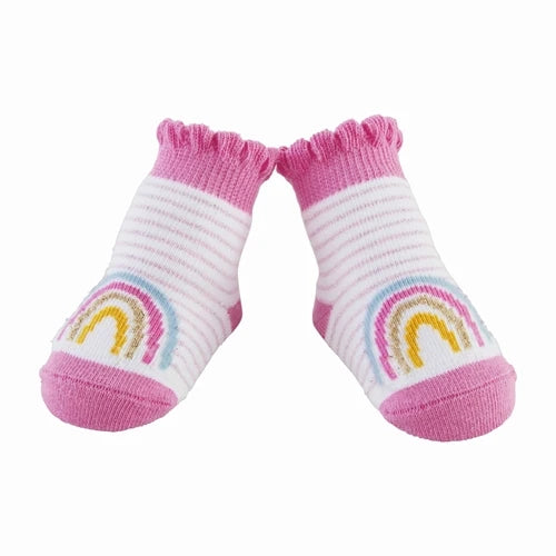 Rainbow Stripe Socks  - Doodlebug's Children's Boutique