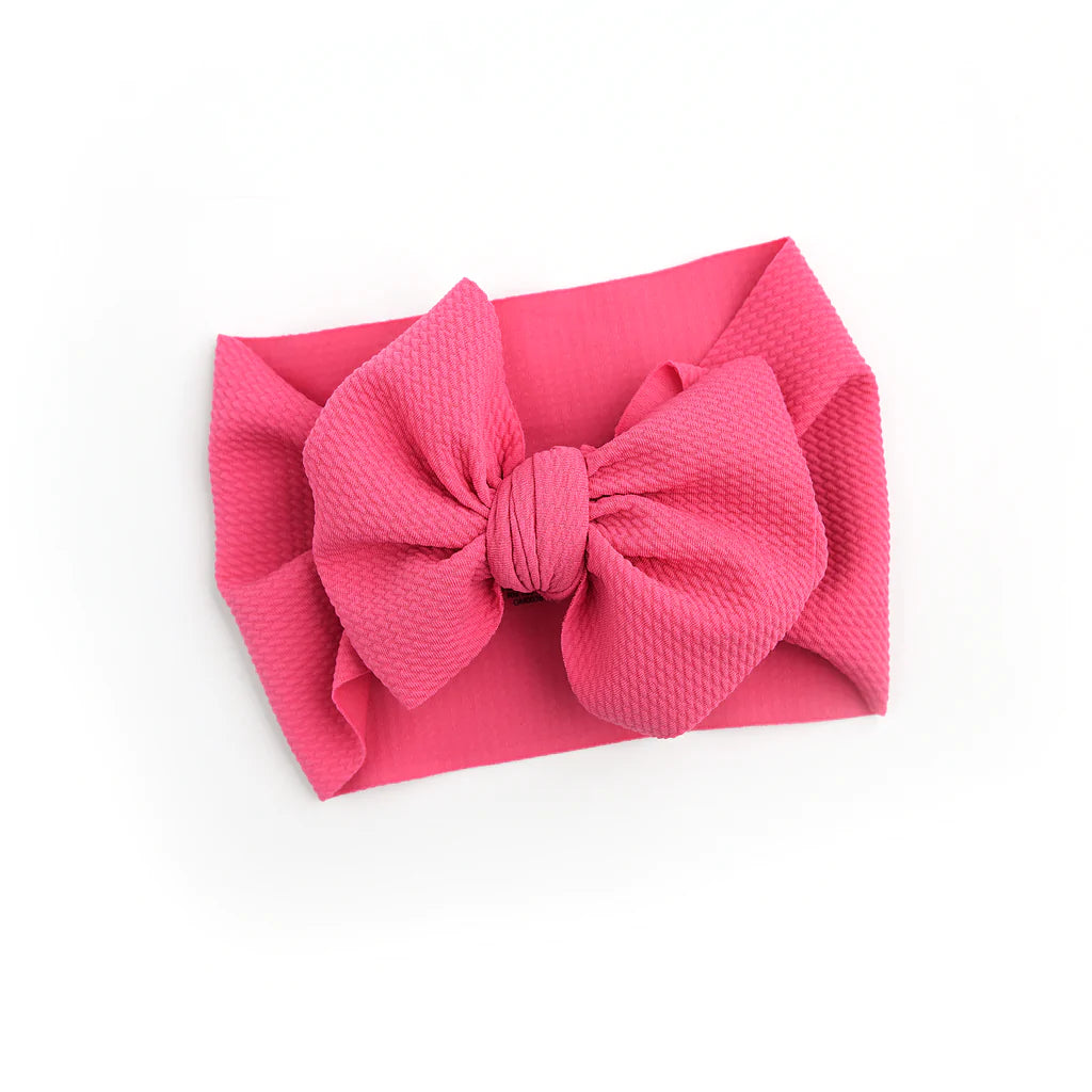 Magenta Headwrap  - Doodlebug's Children's Boutique