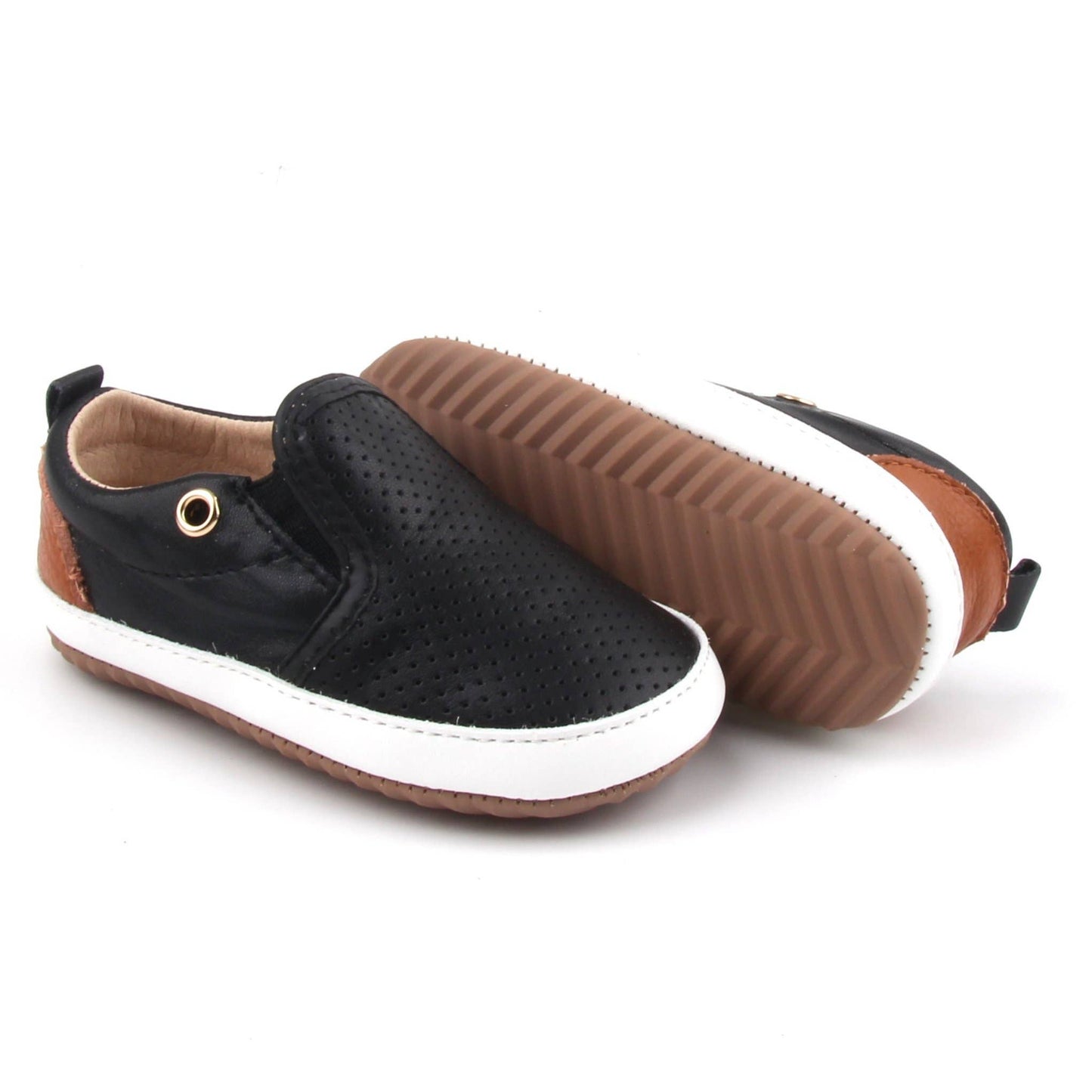 Black Quinn Slip On Shoes 6 - Doodlebug's Children's Boutique