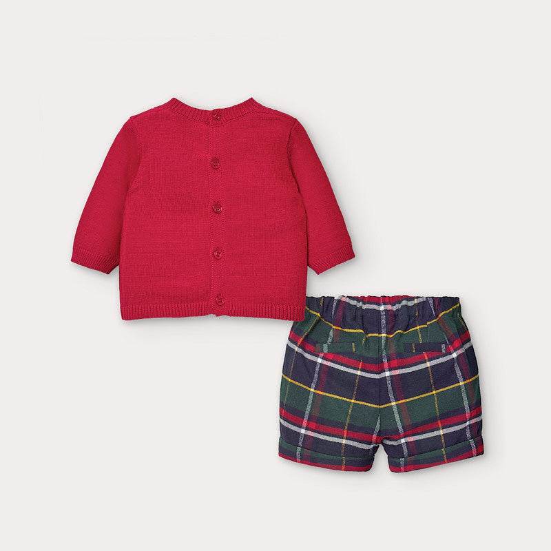 Red Sweater Set  - Doodlebug's Children's Boutique