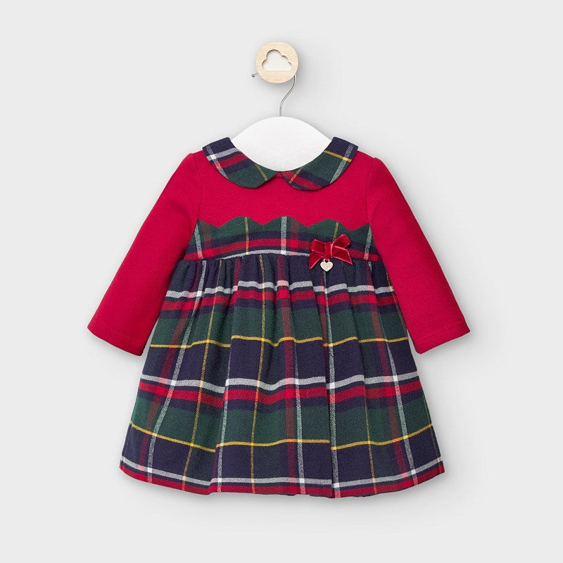 Red Plaid Dress  - Doodlebug's Children's Boutique
