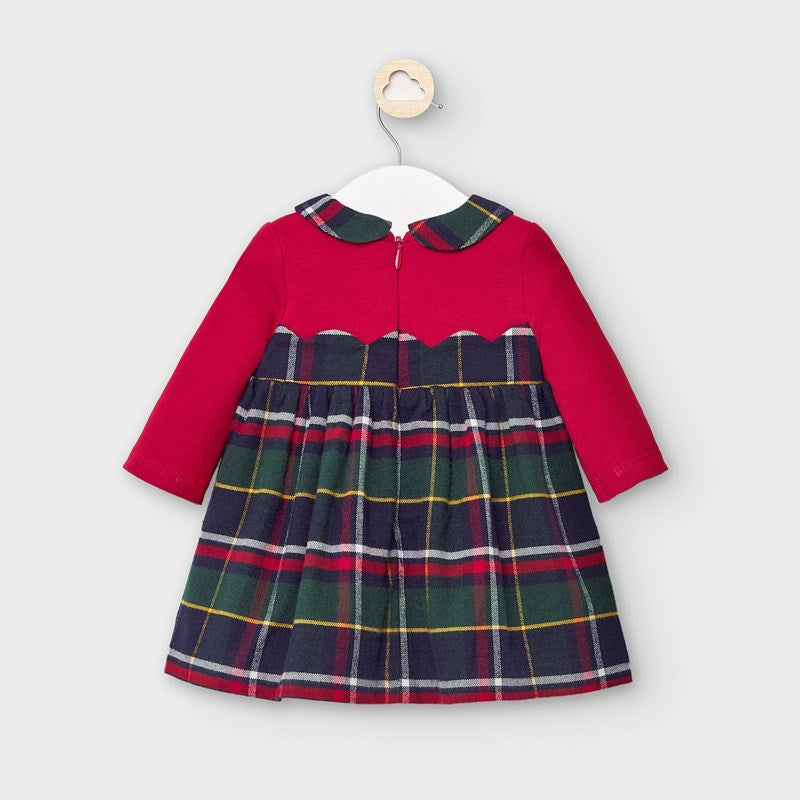 Red Plaid Dress  - Doodlebug's Children's Boutique