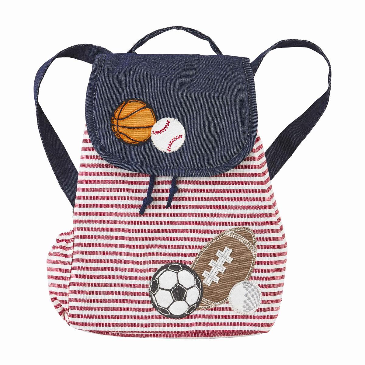 Sports Drawstring Backpack  - Doodlebug's Children's Boutique