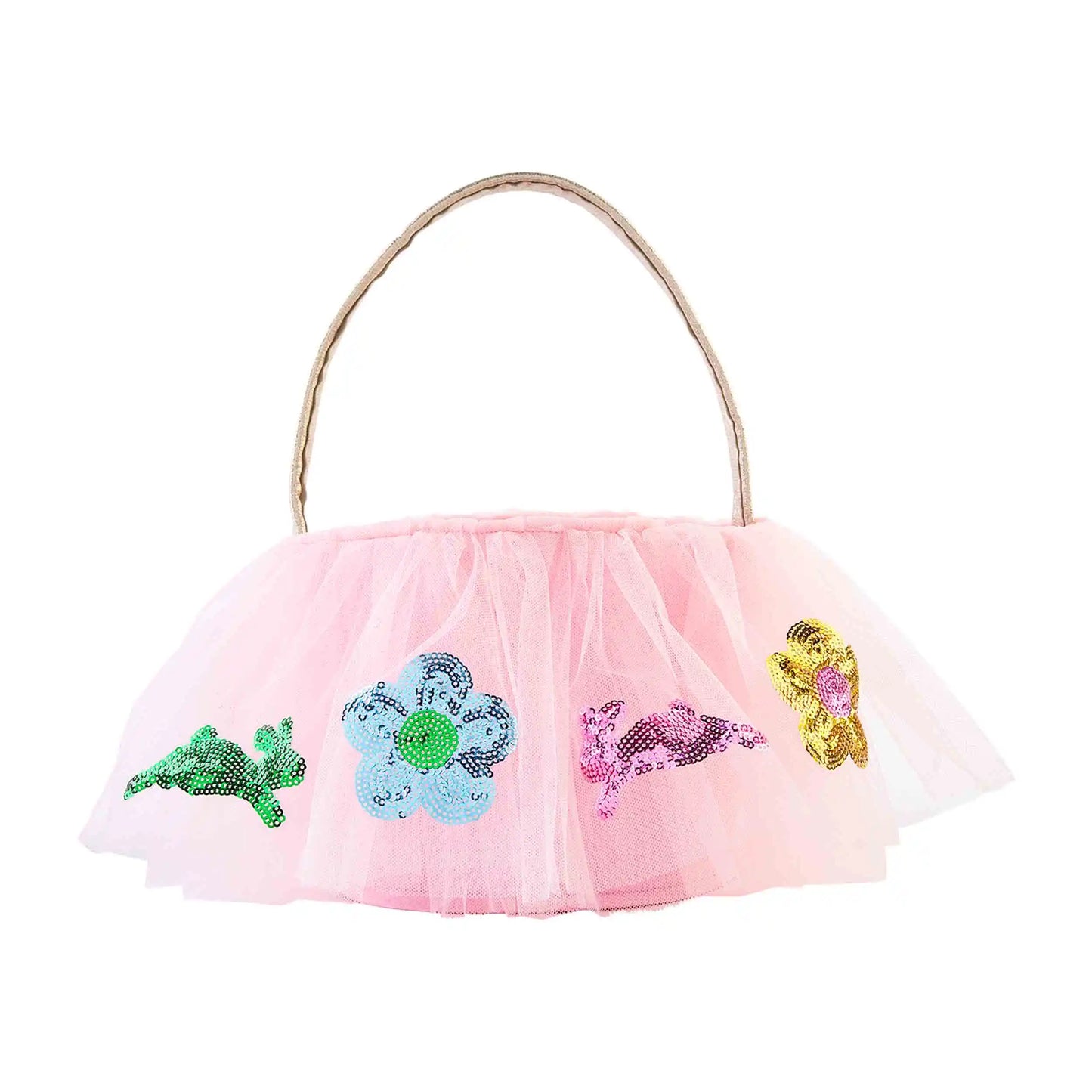 Pink Tutu Easter Basket  - Doodlebug's Children's Boutique