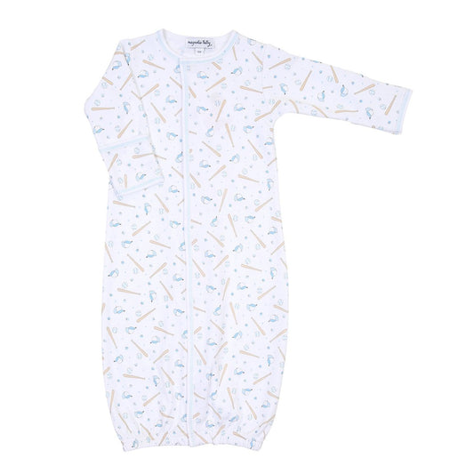 Little All Star Printed Gown  - Doodlebug's Children's Boutique