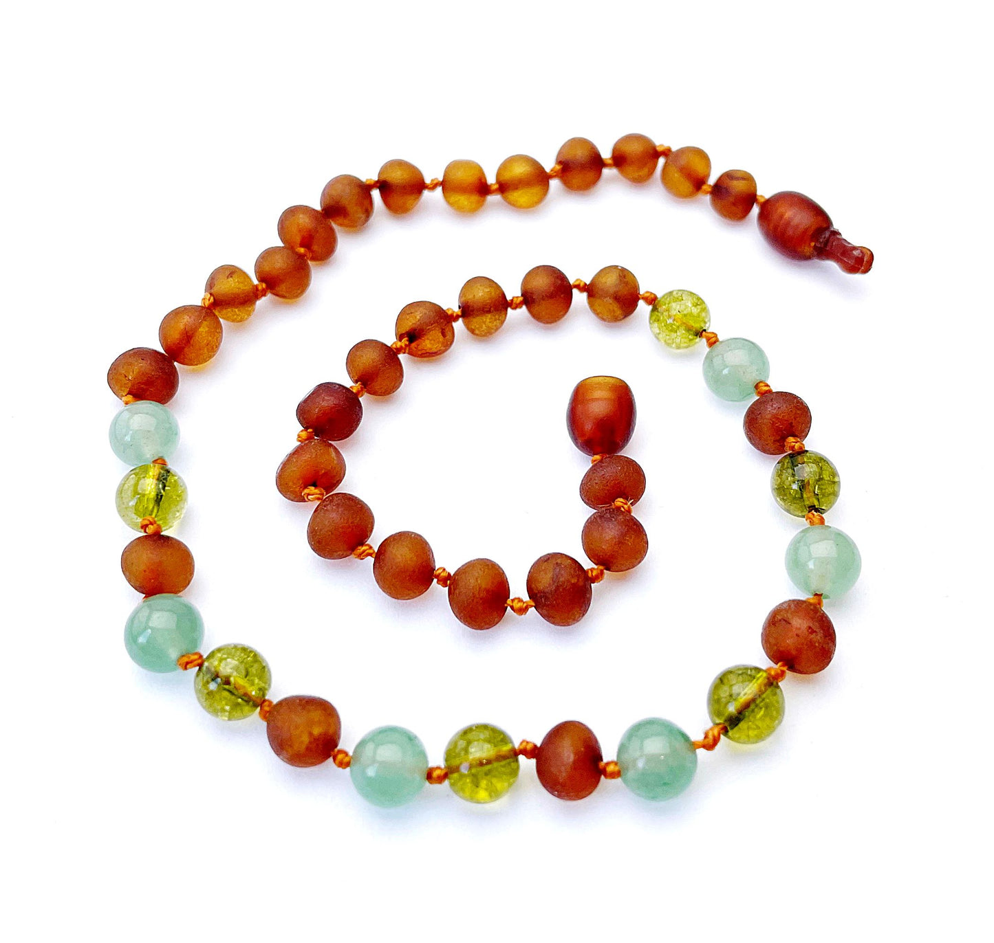Baltic Amber Teething Necklace Fitzsimmons  - Doodlebug's Children's Boutique