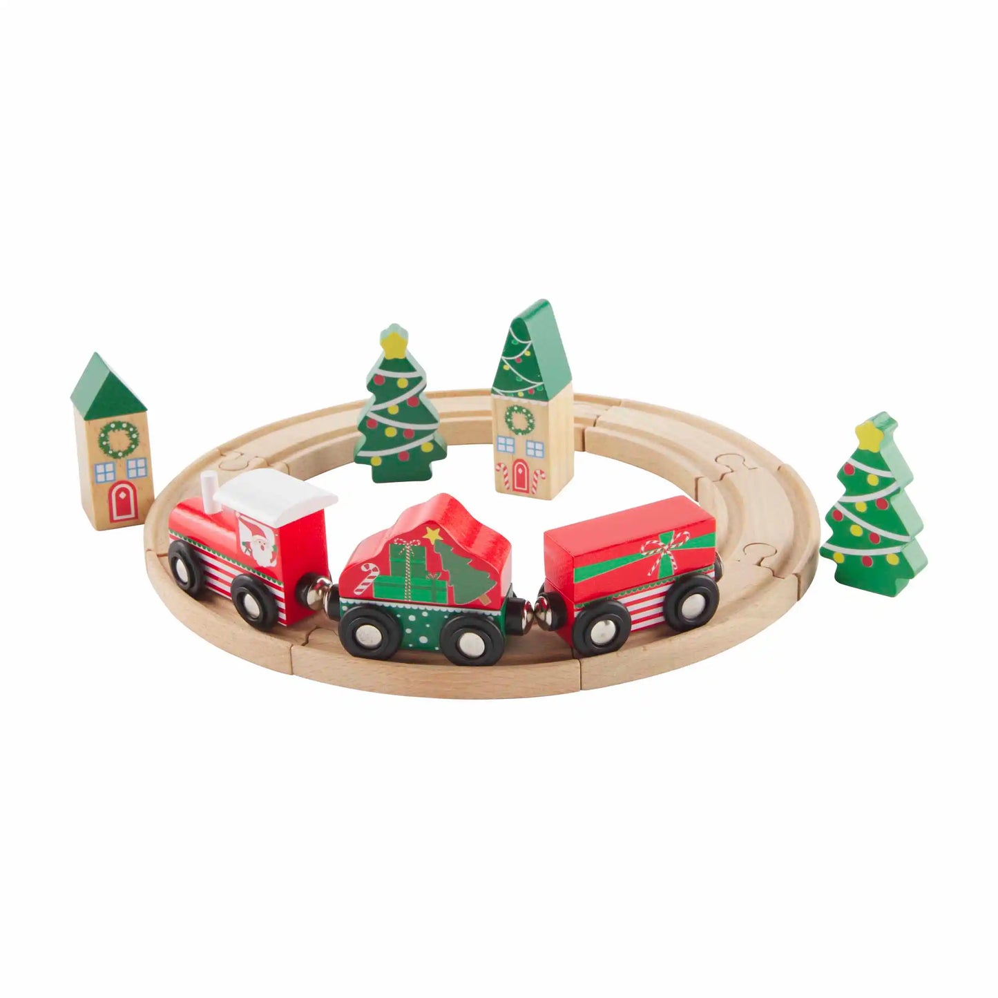 Christmas Train Set  - Doodlebug's Children's Boutique