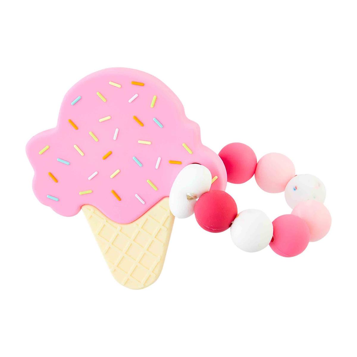 Ice Cream Teether  - Doodlebug's Children's Boutique