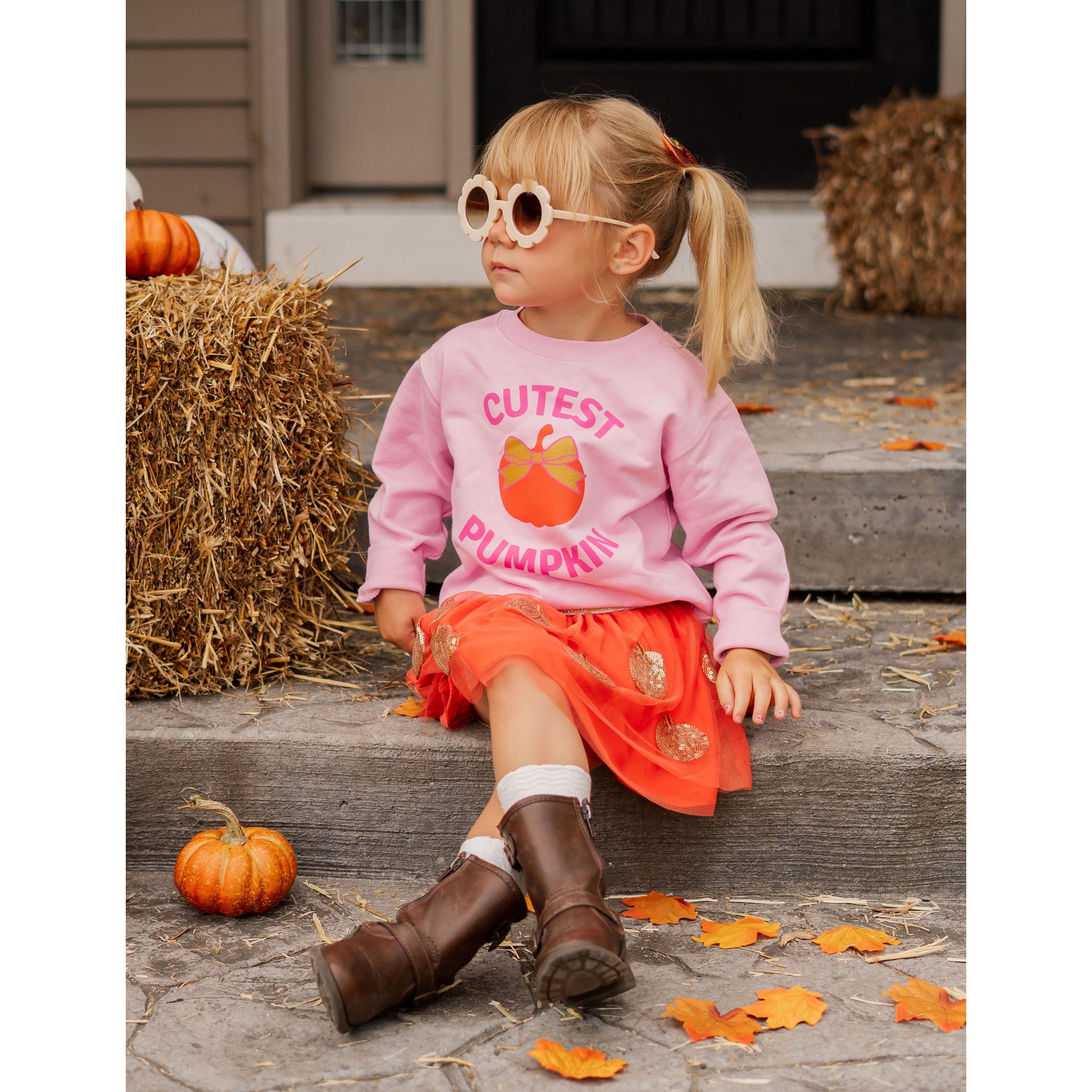 Cutest Pumpkin Sweatshirt  - Doodlebug's Children's Boutique
