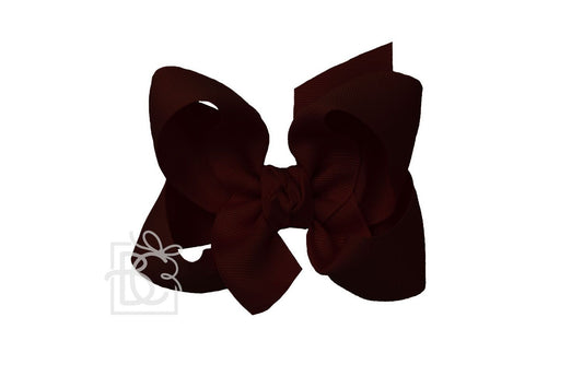 Large Bow in Burgundy  - Doodlebug's Children's Boutique