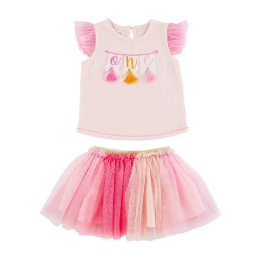 First Birthday Tutu Outfit  - Doodlebug's Children's Boutique