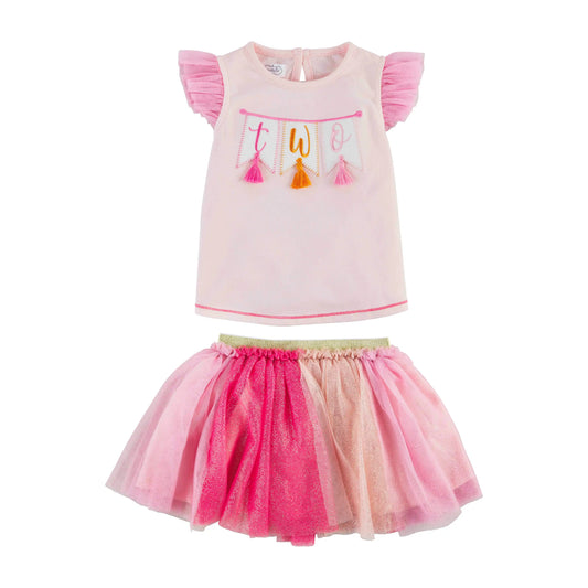 Second Birthday Tutu Outfit  - Doodlebug's Children's Boutique