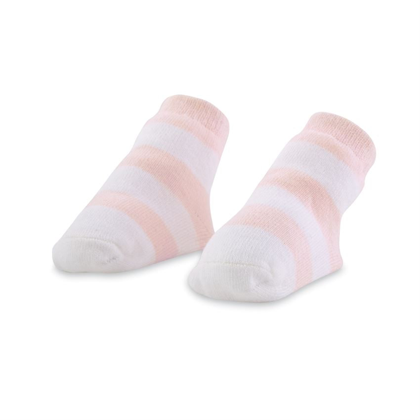 Pink Thick Stripe Socks  - Doodlebug's Children's Boutique
