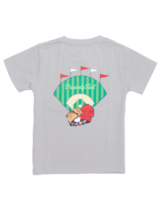 Home Run Short Sleeve Tee  - Doodlebug's Children's Boutique