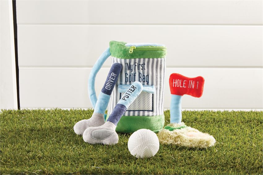 My Golf Bag Plush Set  - Doodlebug's Children's Boutique