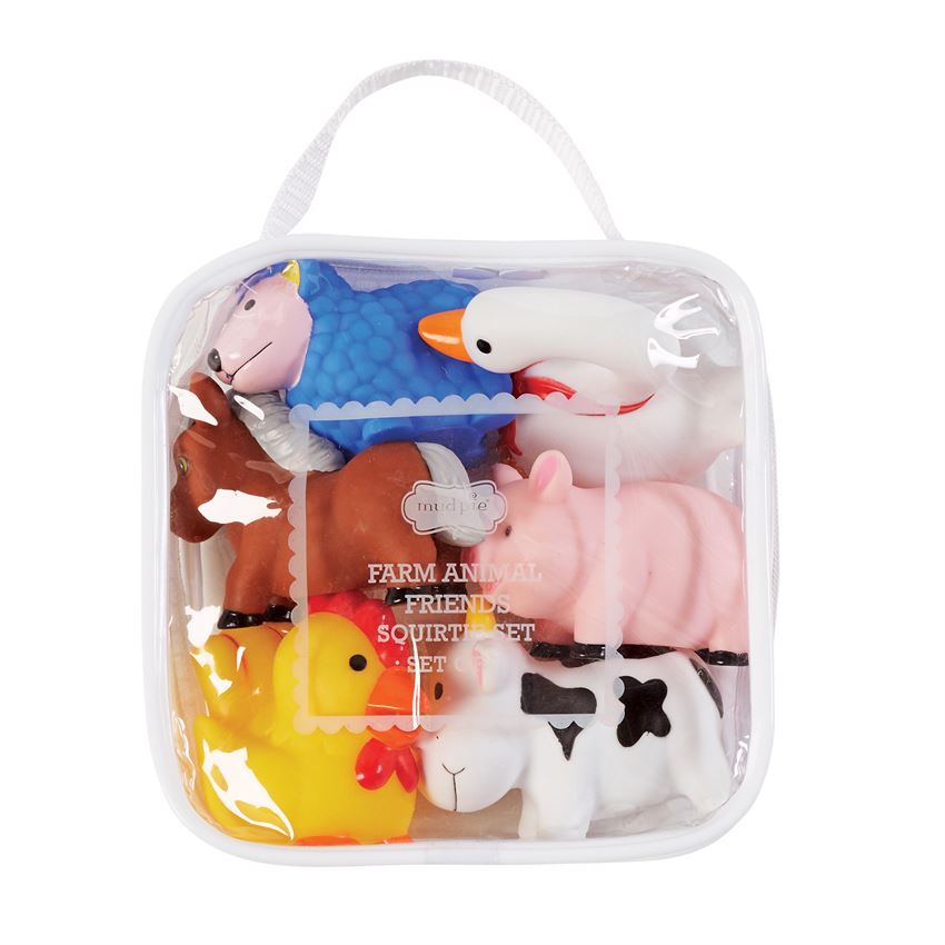Farm Animal Rubber Bath Toys  - Doodlebug's Children's Boutique