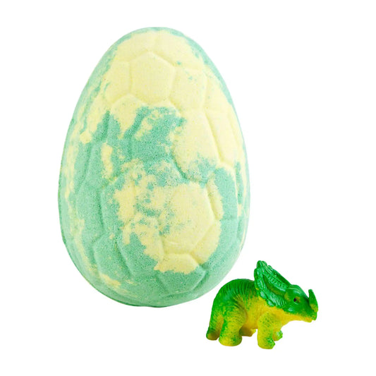 Green Dino Egg Bath Bomb  - Doodlebug's Children's Boutique