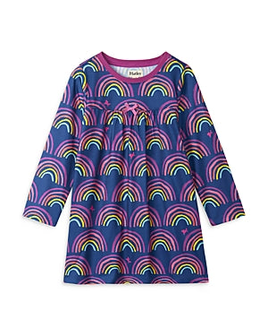Rainbow Dreams Long Sleeve Nightdress  - Doodlebug's Children's Boutique