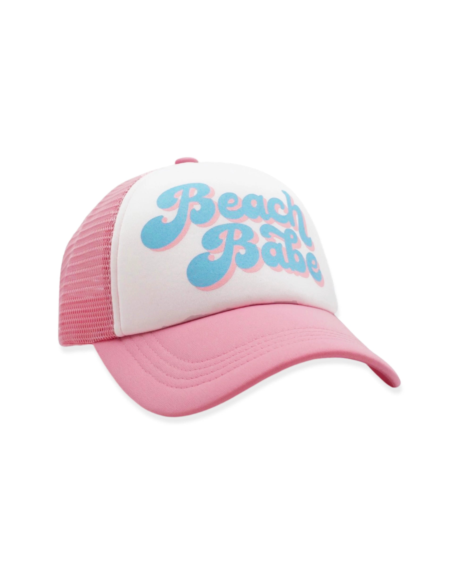Beach Babe Trucker Hat  - Doodlebug's Children's Boutique