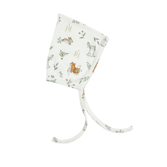 Pixie Hat in Delicate Woodland  - Doodlebug's Children's Boutique