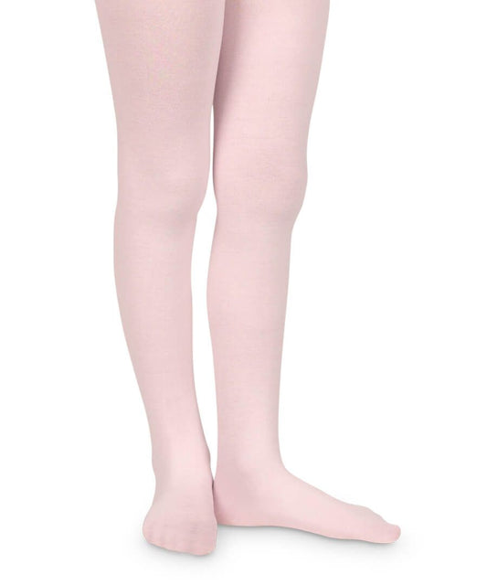 Smooth Toe Organic Cotton Tights in Pink  - Doodlebug's Children's Boutique