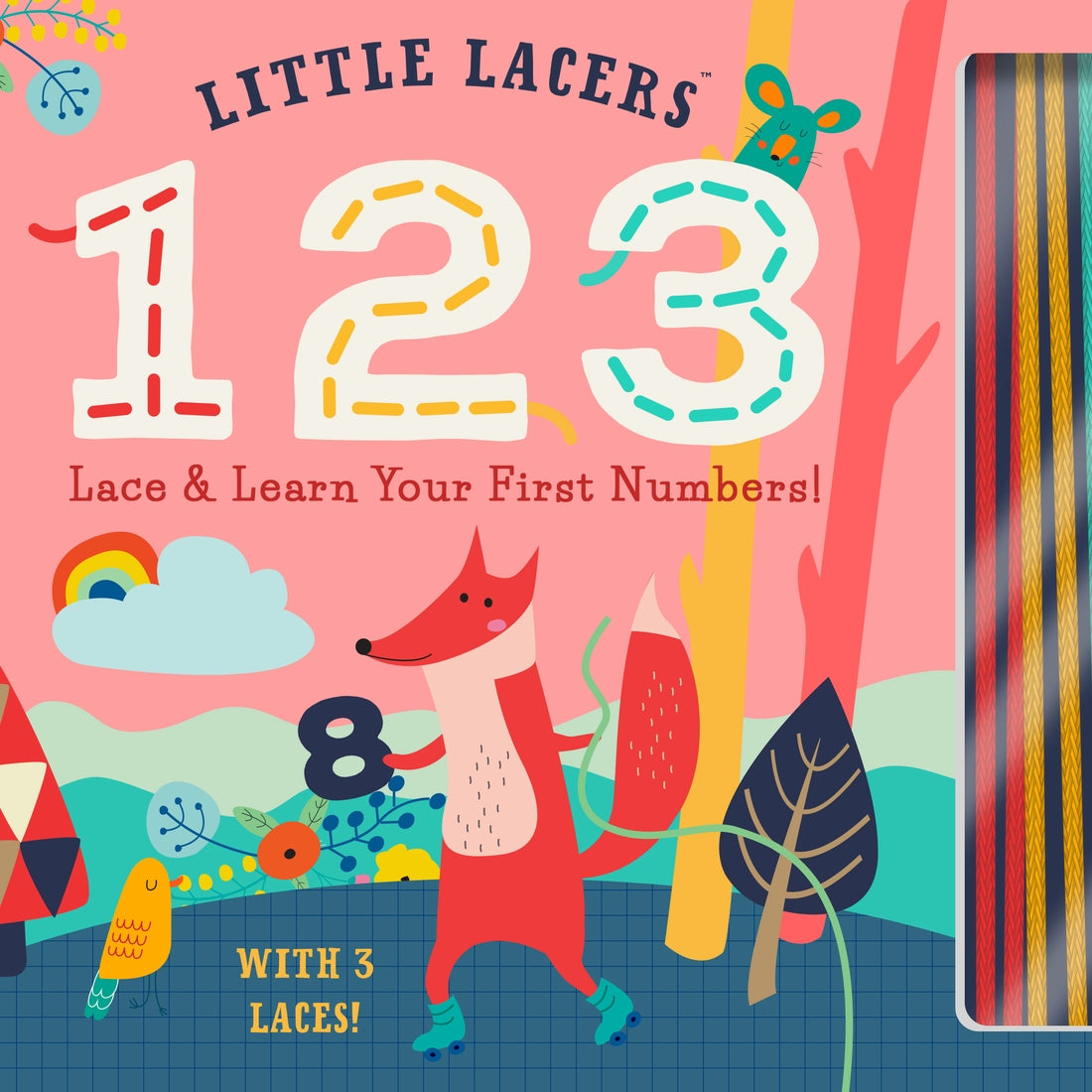Little Lacers 123 Book  - Doodlebug's Children's Boutique