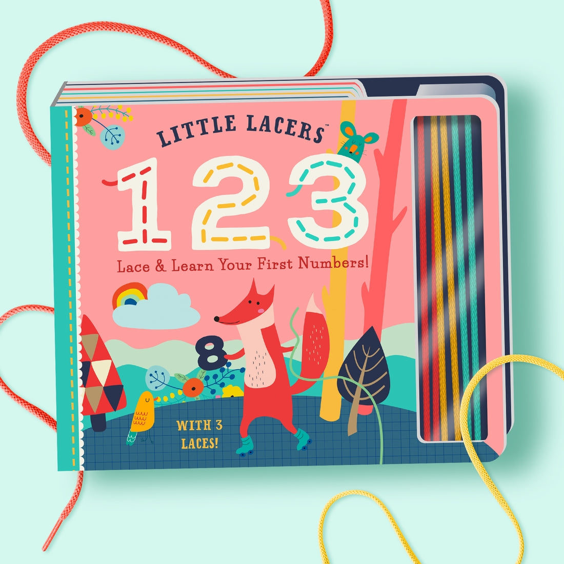 Little Lacers 123 Book  - Doodlebug's Children's Boutique