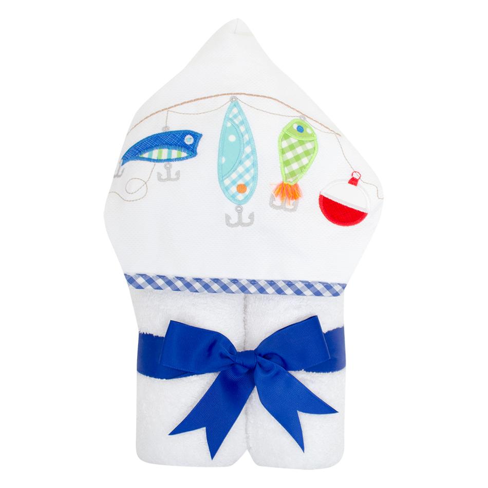Fishing Pole Every Kid Towel  - Doodlebug's Children's Boutique