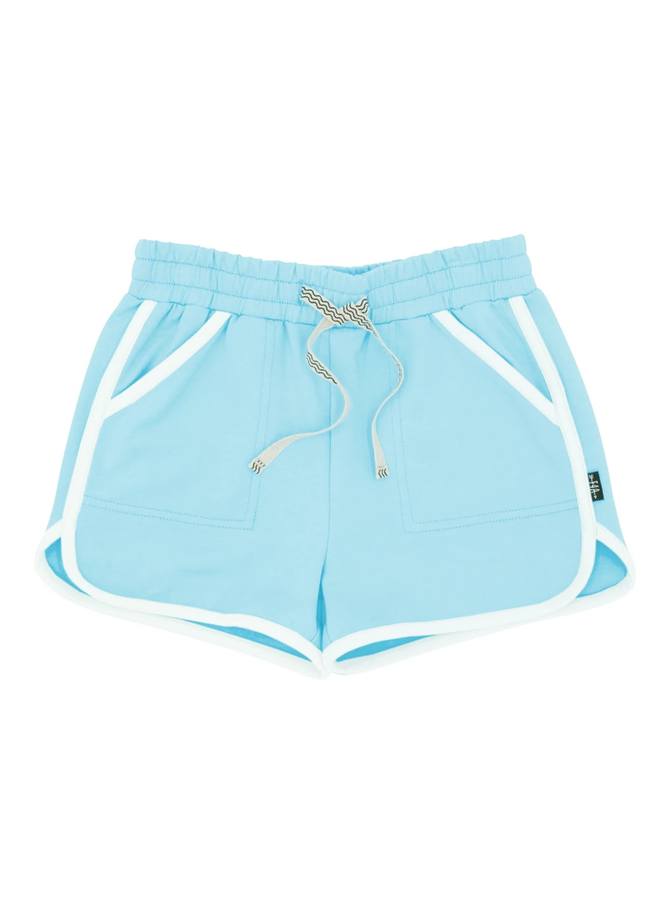 Daisy Shorts in Crystal Blue  - Doodlebug's Children's Boutique
