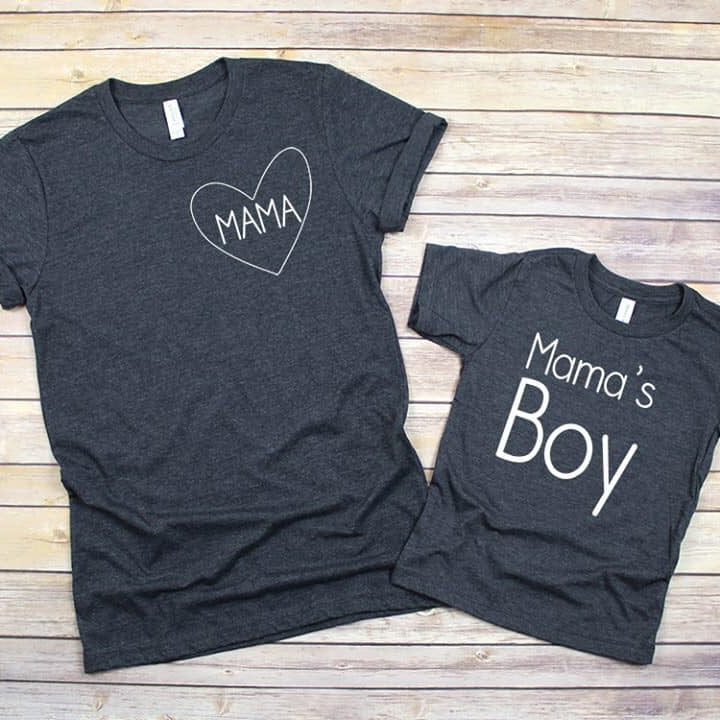 Mama's Boy T Shirt  - Doodlebug's Children's Boutique