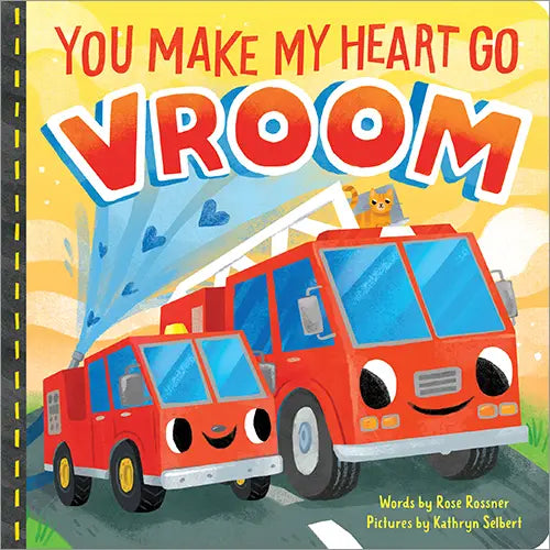 You Make My Heart Go Vroom Book  - Doodlebug's Children's Boutique