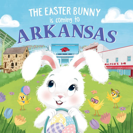 The Easter Bunny is Coming to Arkansas Book  - Doodlebug's Children's Boutique