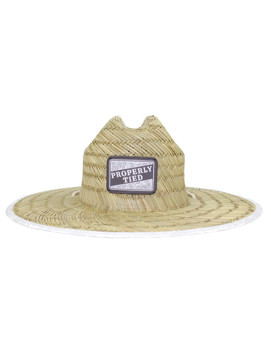 Cabo Straw Hat with Polar Camo  - Doodlebug's Children's Boutique